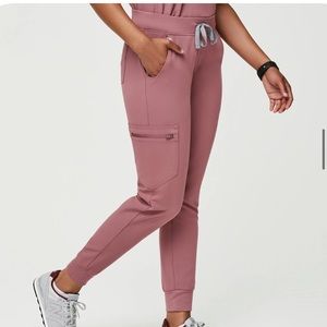 Women's Mauve Zamora Scrub Pants